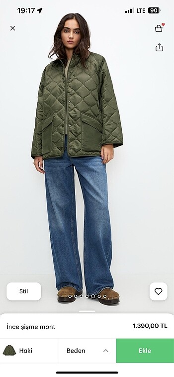 m Beden Pull and bear mont