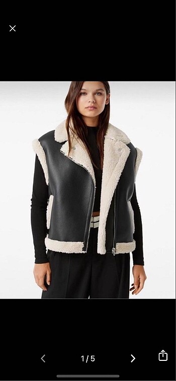 Bershka Bershka Biker yelek