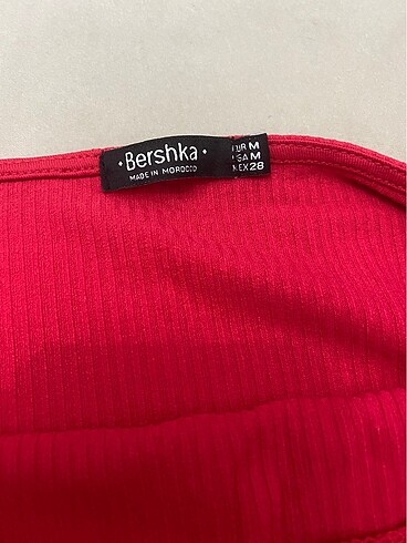 Bershka Mükemmel kırmızı elbise