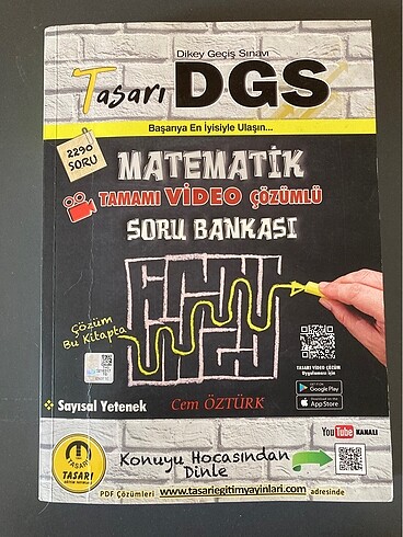 Dgs Tasarı Matematik Soru Bankası