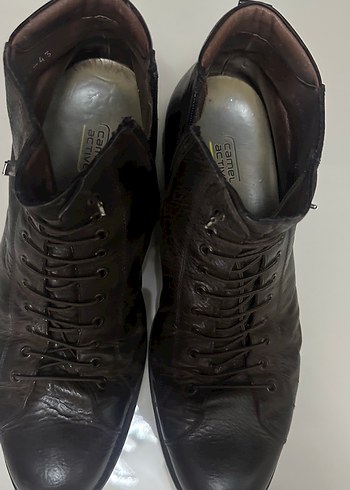 Kahverengi Deri Erkek Botları - Görsel 2