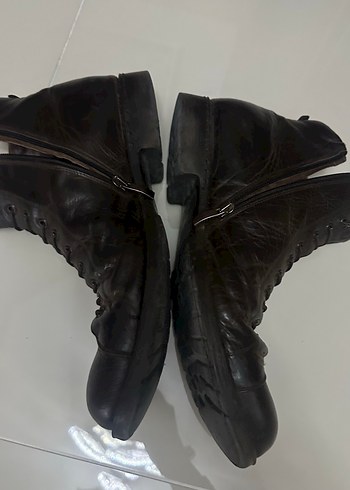 Kahverengi Deri Erkek Botları - Görsel 3