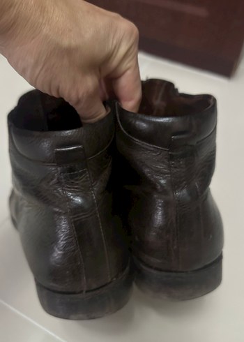 Kahverengi Deri Erkek Botları - Görsel 5