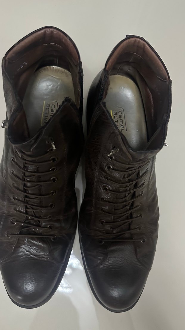 Kahverengi Deri Erkek Botları - Görsel 2