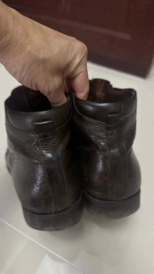 Kahverengi Deri Erkek Botları - Görsel 5