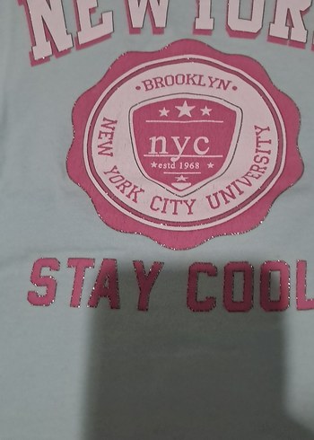 Turkuaz Baskılı Erkek Çocuk Tişört - Görsel 3