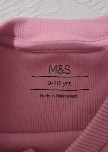 Kız Çocuk Gri Kısa Kollu Pamuklu Tişört - Görsel 3