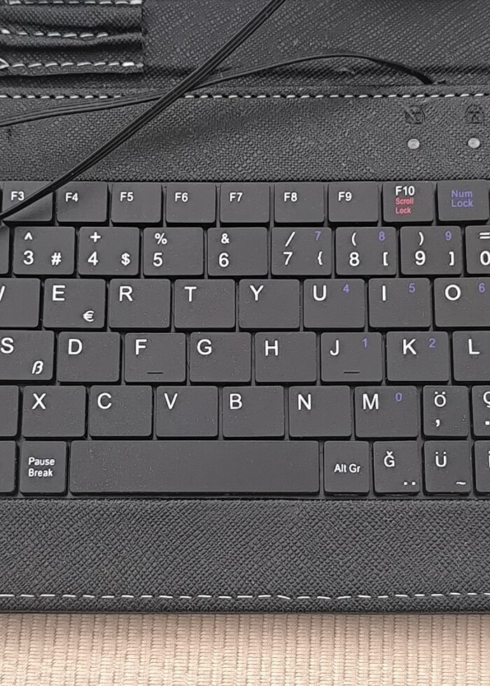 7" Tablet klavyesi - Görsel 2