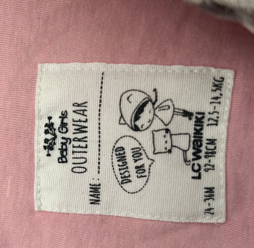 Kapüşonlu Leopar Desenli Kız Çocuk Ceketi - Görsel 4