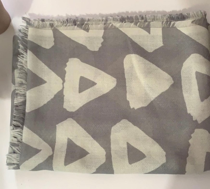 Gri Modern Kadın Fuları 3lü - Görsel 2