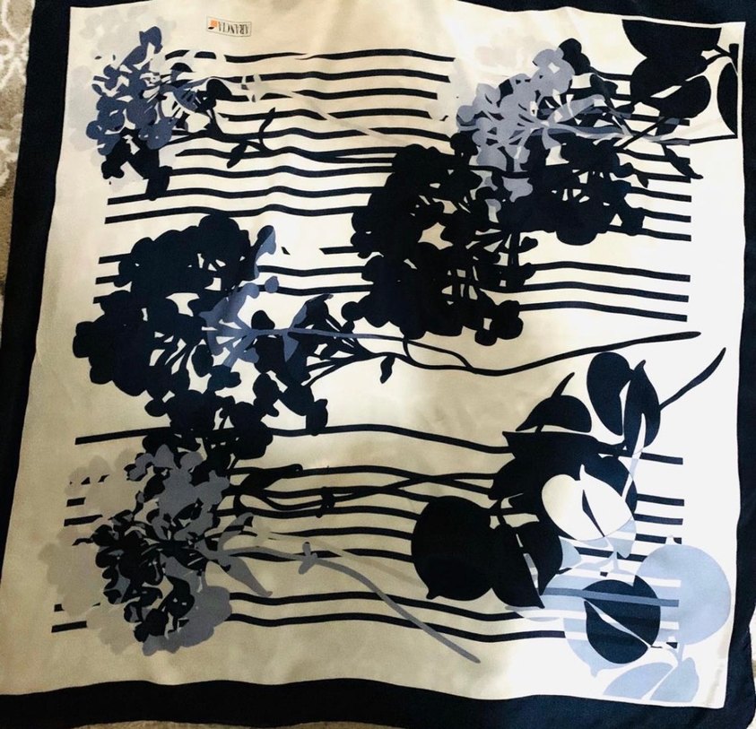 Gri Drapeli Kadın Şal - Görsel 3