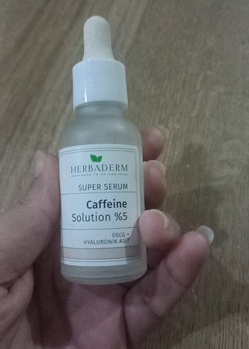 Herbaderm Kafein %5 Anti-Aging Serumu