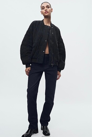 s Beden siyah Renk Zara bomber