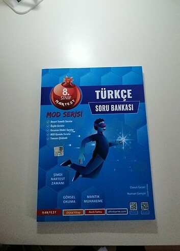 Lgs 8 sınıf Türkçe nartest mod serisi soru bankası