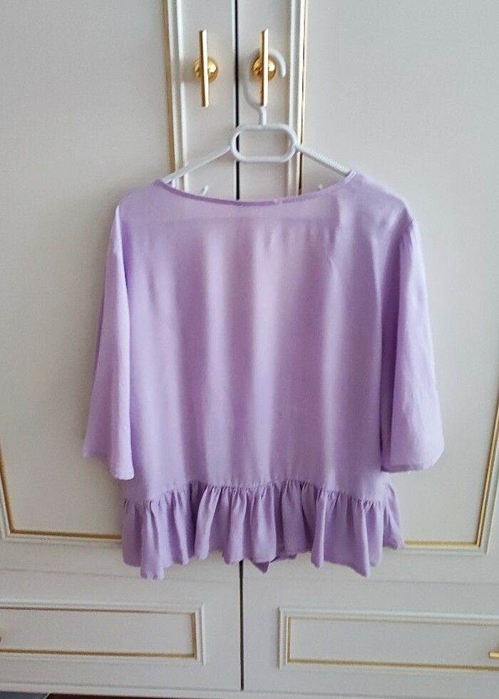 Lila bluz - Görsel 2