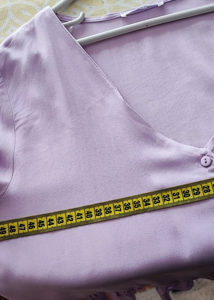 Lila bluz - Görsel 3