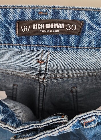 30 Beden mavi Renk Mavi Jean 