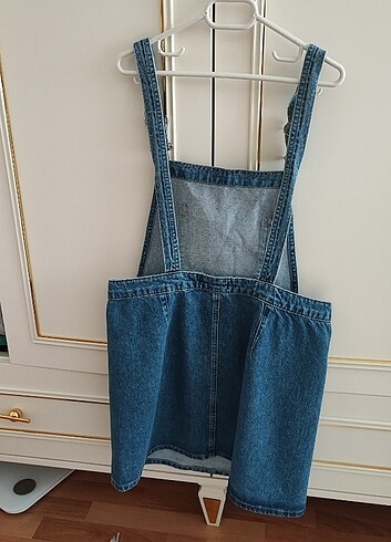 L beden kot elbise - Görsel 5