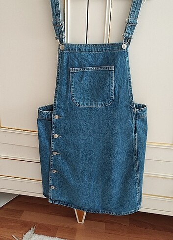 L beden kot elbise - Görsel 3