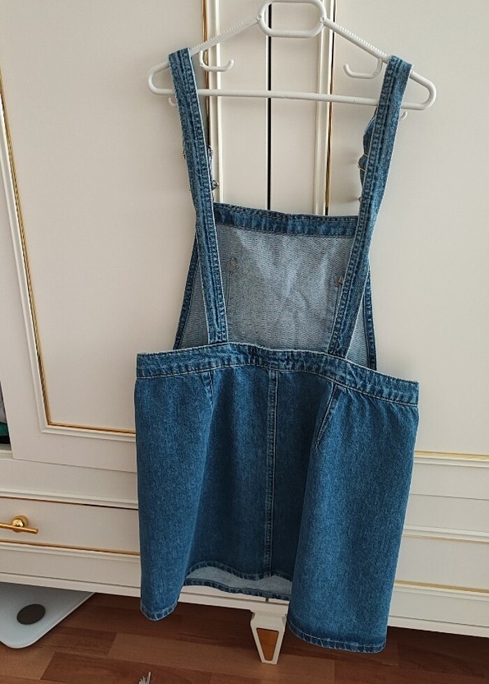 L beden kot elbise - Görsel 5