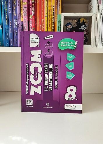 Günay yayınları zoom serisi inklap kitabı 8 sınıf Lgs