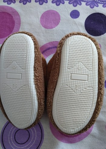 Çocuk Kahverengi Nakışlı Sıcak - Görsel 2