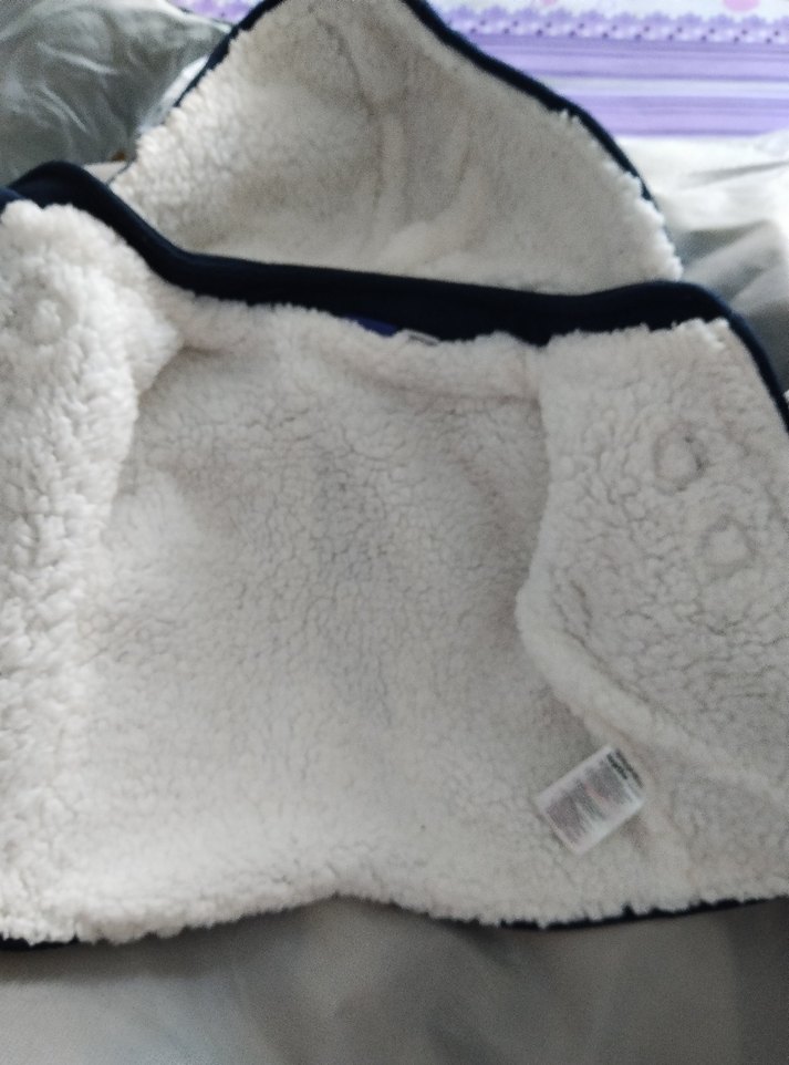 Erkek Çocuk Lacivert Düğmeli Kapüşonlu Ceket - Görsel 2