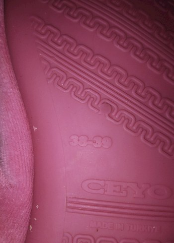 Pembe Kalpli Sıcak Terlik - Görsel 3