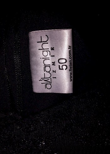 Siyah V Yaka Midi Klasik Gotik Elbise - Görsel 3