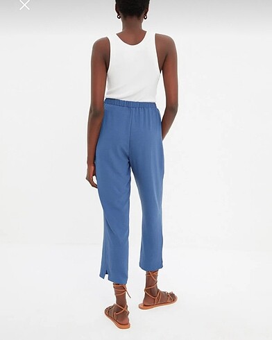 Trendyol & Milla Lacivert straight pantolon