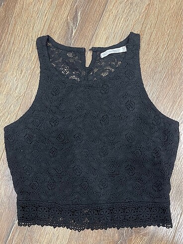 BERSHKA fisto dantel bluz