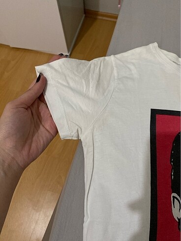 m Beden beyaz Renk Tshirt