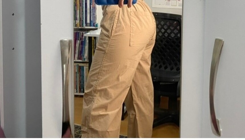 Stradivarius paraşüt pantolon