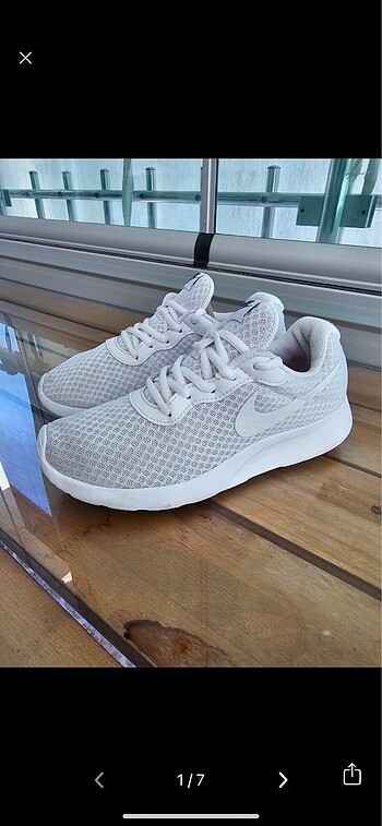 36 Beden beyaz Renk Orjinal nike