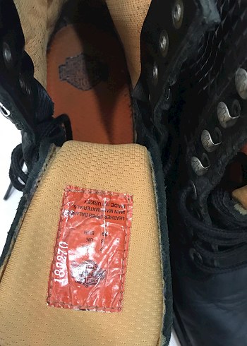 Siyah Deri Tokalı Biker Botlar - Görsel 5