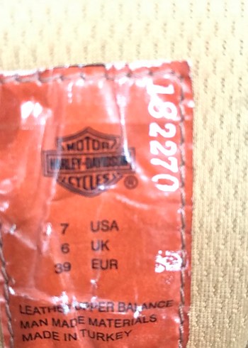 Siyah Deri Tokalı Biker Botlar - Görsel 7