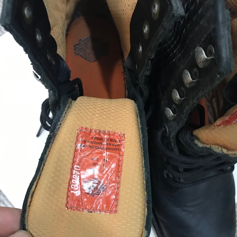 Siyah Deri Tokalı Biker Botlar - Görsel 5