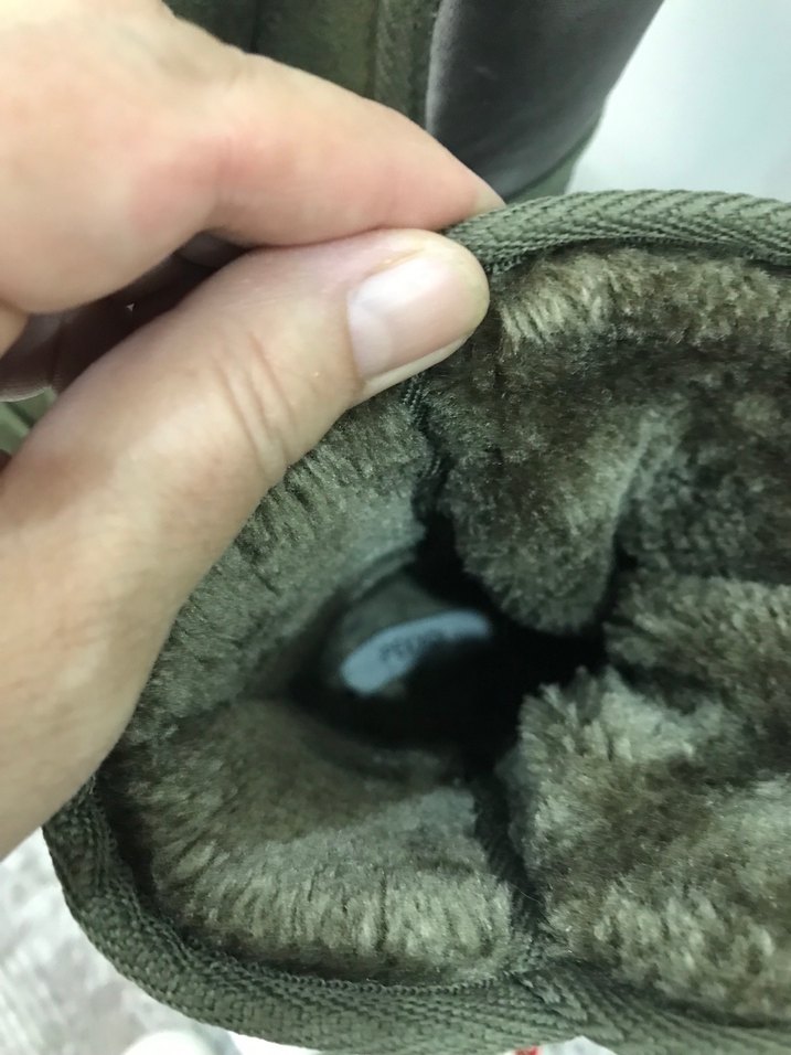 Kadın Haki Süet Kamuflaj Dolgu Topuklu Bot - Görsel 4