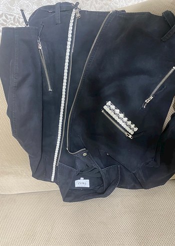 Twist marka 36 beden siyah mont - Görsel 7