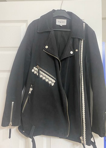 Twist marka 36 beden siyah mont - Görsel 2