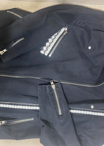 Twist marka 36 beden siyah mont - Görsel 3