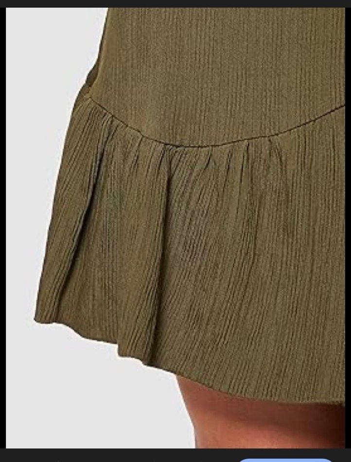 İpekyol Kemer Detaylı Haki Mini Etek - Görsel 3