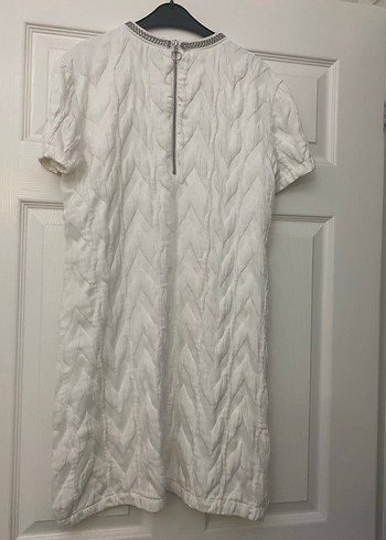 Mudo marka 36 beden Kadın Kısa Kollu Midi pamuklu Elbise - Görsel 2