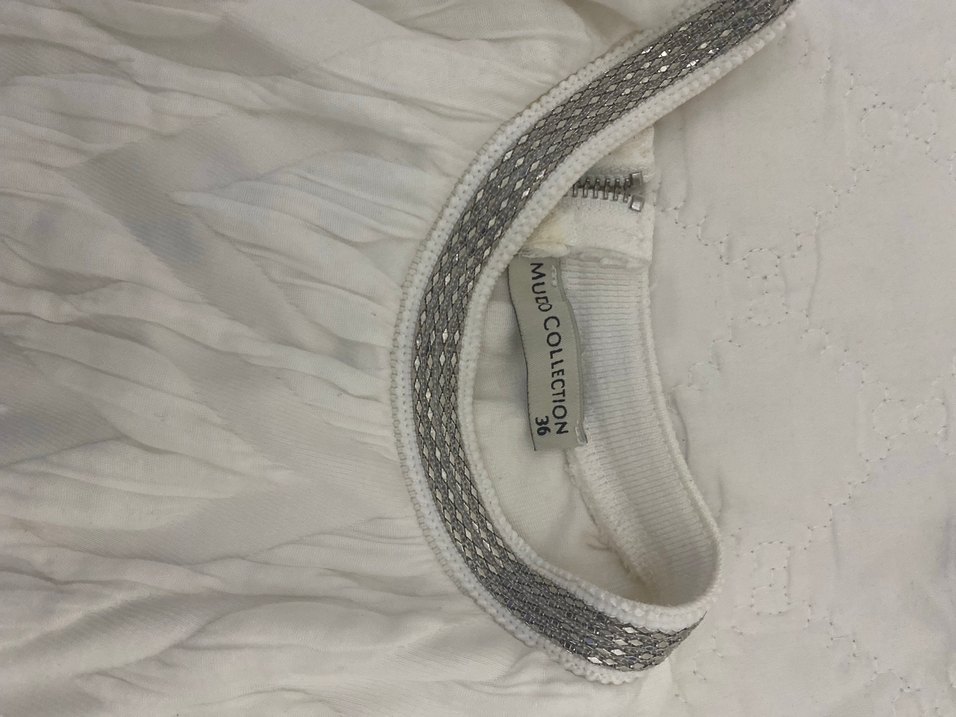 Mudo marka 36 beden Kadın Kısa Kollu Midi pamuklu Elbise - Görsel 4