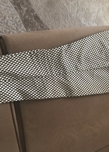 42 Beden gri Renk Gri Puantiyeli Piliseli Kadın Kumaş Pantolon