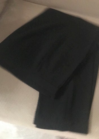 44 Beden Karmina Siyah kadın kumaş pantolon