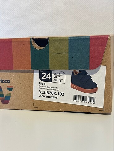 24 Beden lacivert Renk Vicco ayakkabı