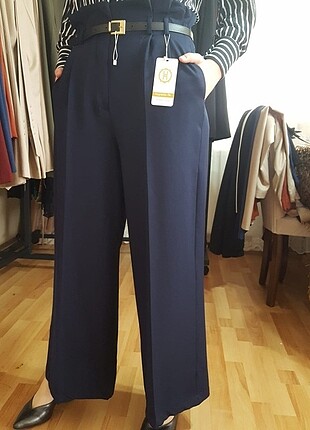 Bol paça Kumaş pantolon 