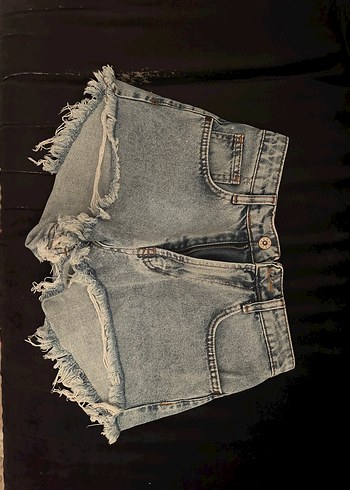 Mini denim şort