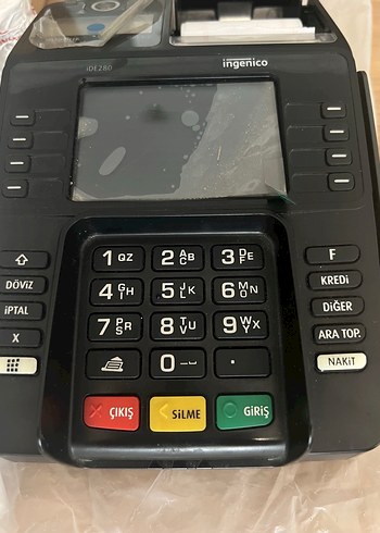 Temiz Kullanılmış iDE 280 Masaüstü Yazarkasa POS Cihazı Ingenico